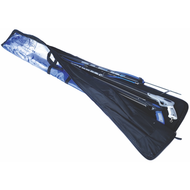 RA TANKER GUN BAG BLUE/SIL - Click Image to Close